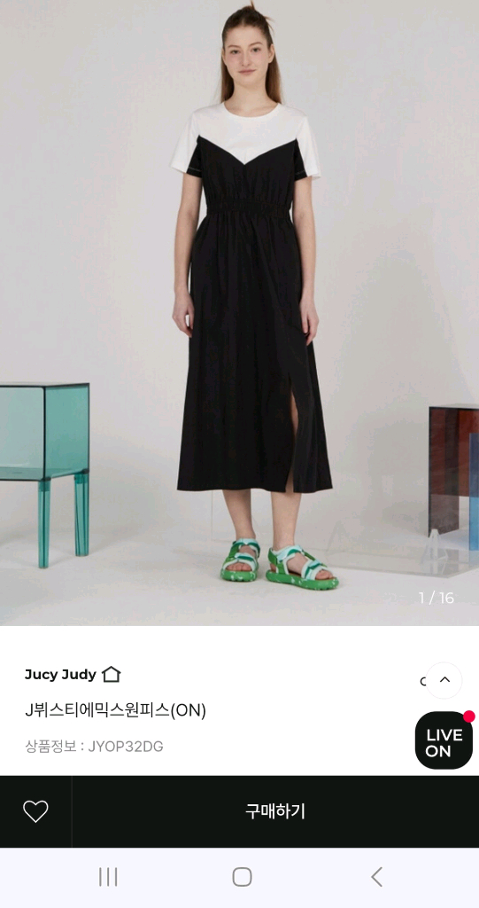 새상품 쥬시쥬디 J뷔스티에믹스원피스(착불) 이미지