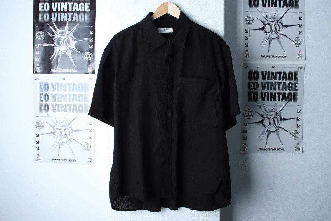 (XL-3XL) 엘무드 반팔 카라 티셔츠 셔츠 남방 이미지