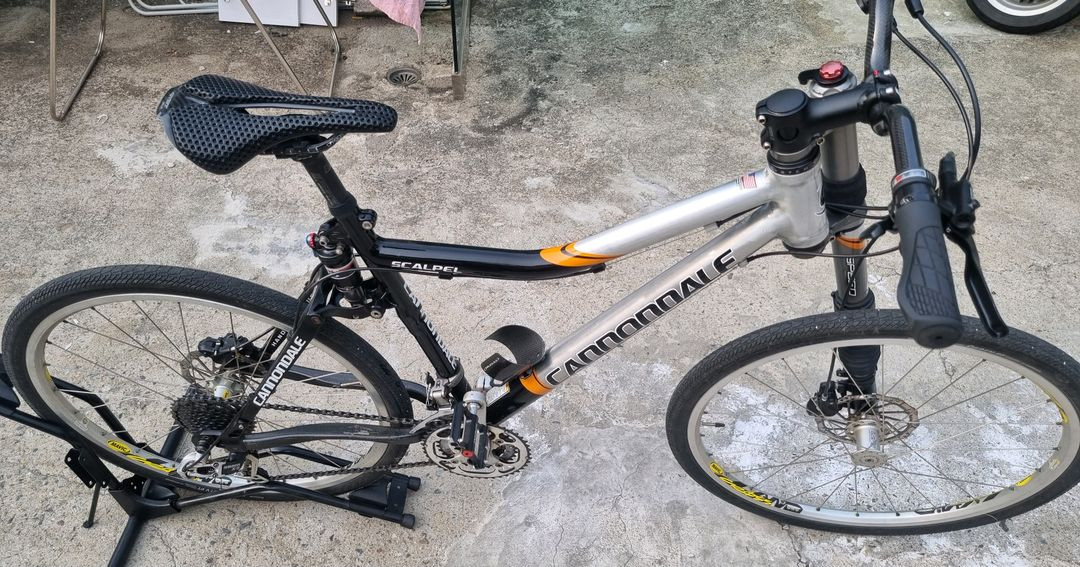 캐논데일 스카펠 mtb 자전거 팝니다 이미지