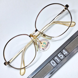 80s 일본제 빈티지 데드스톡 미사용/투톤 보스턴 안경테 135mm Stone No.260 클래식 레트로 앤틱 패션 이미지