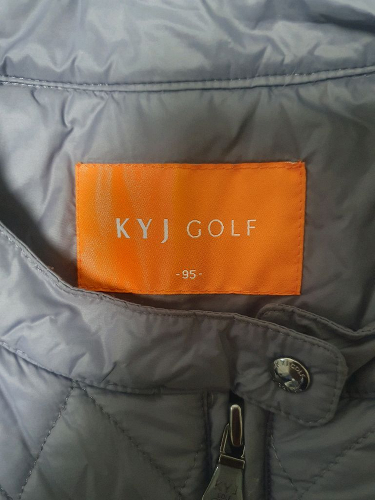 KYJ GOLF 퀼팅 자켓 95 그레이 이미지