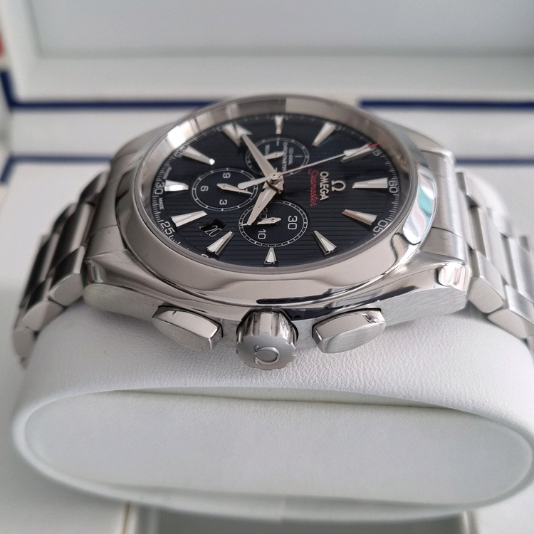 오메가 아쿠아테라 크로노그래프 44mm 런던 올림픽(상품화 완료) 이미지