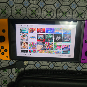 닌텐도 스위치 초기형 256 SD 풀구성(게임) 이미지