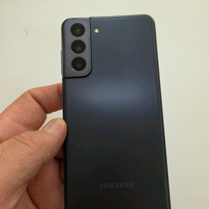 갤럭시 S21블랙 무잔상 A급 이미지