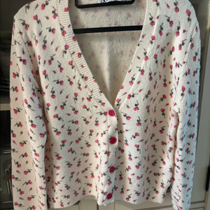 새제품 자라 봄가디건 라지 이미지