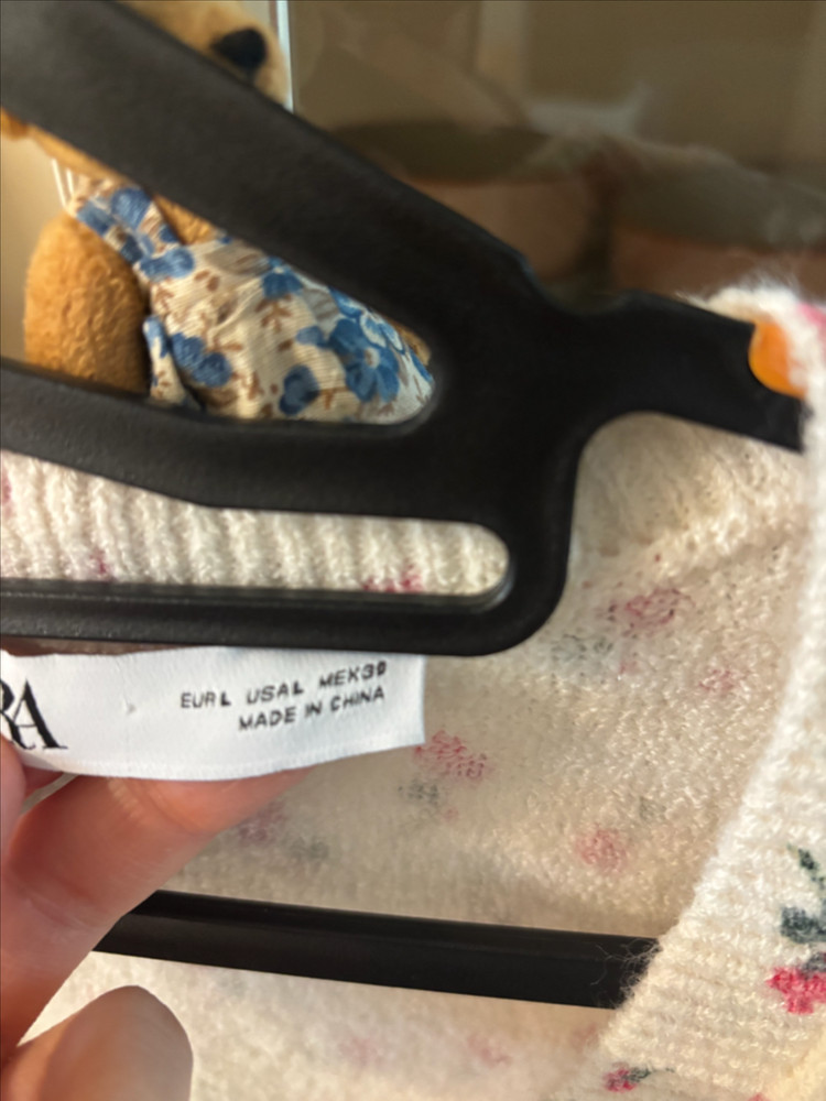 새제품 자라 봄가디건 라지 이미지