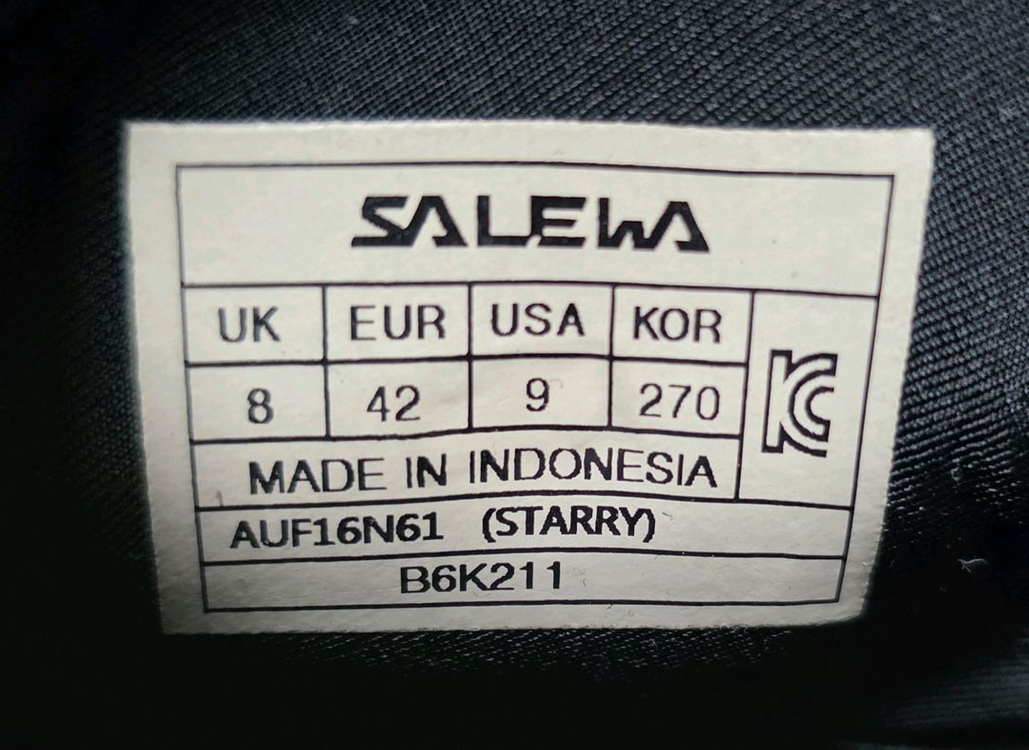 살레와 SALEWA 방수 기능성 슬립온 경등산화 트레킹화 남성용 270 이미지