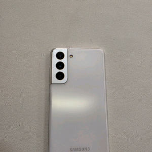 갤럭시 S21화이트 무잔상 정상공기기 중고폰 이미지