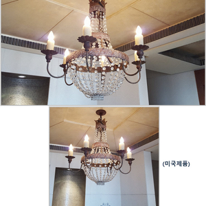 엔틱 조명 스텐드 벽조명 샹들리에 무드등 판매= 이미지
