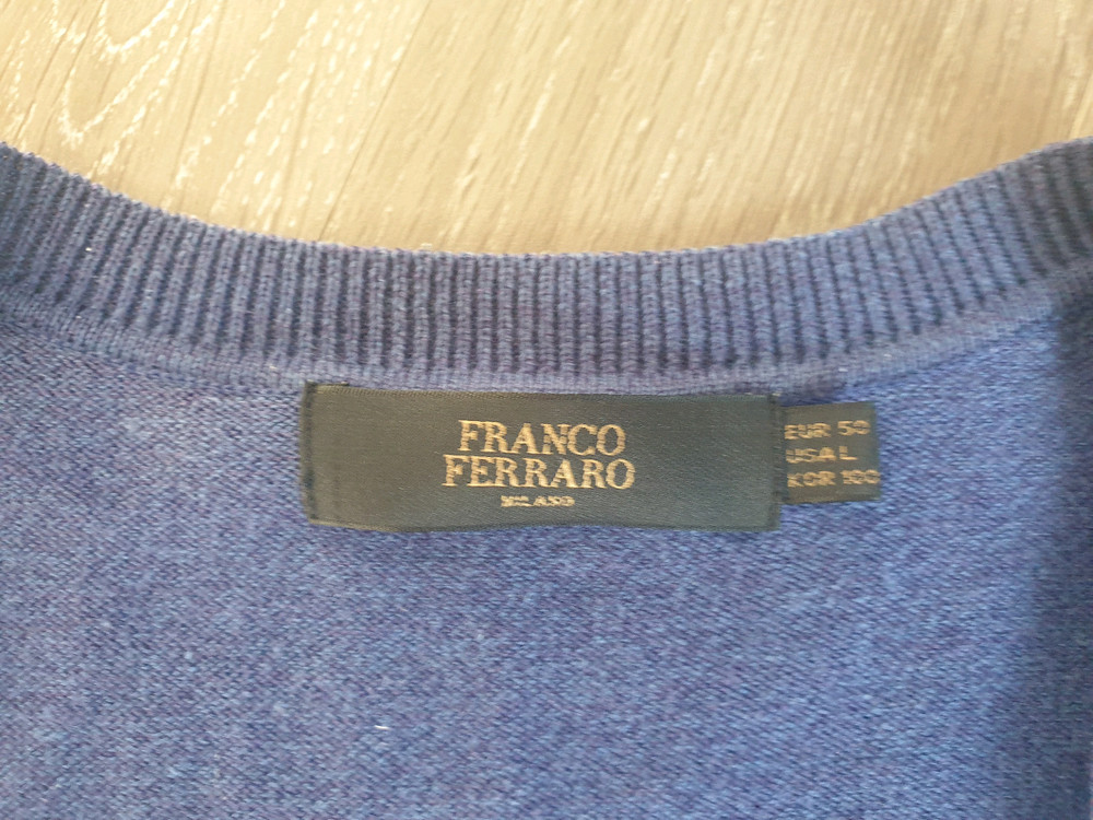 프랑코 페라로 남성 가디건 100 이미지