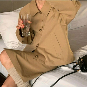 보웬 더블디테일 트렌치 이미지