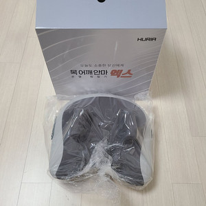휴리아 목 어깨 무선 온열 마사지기 이미지