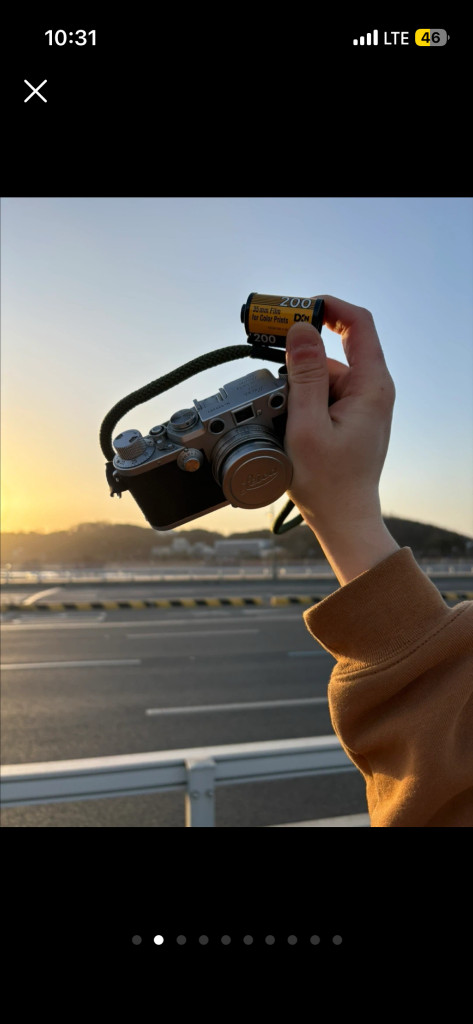 라이카 바르낙 iiif 필름 카메라 + 주미타 f2/50mm 렌즈 이미지