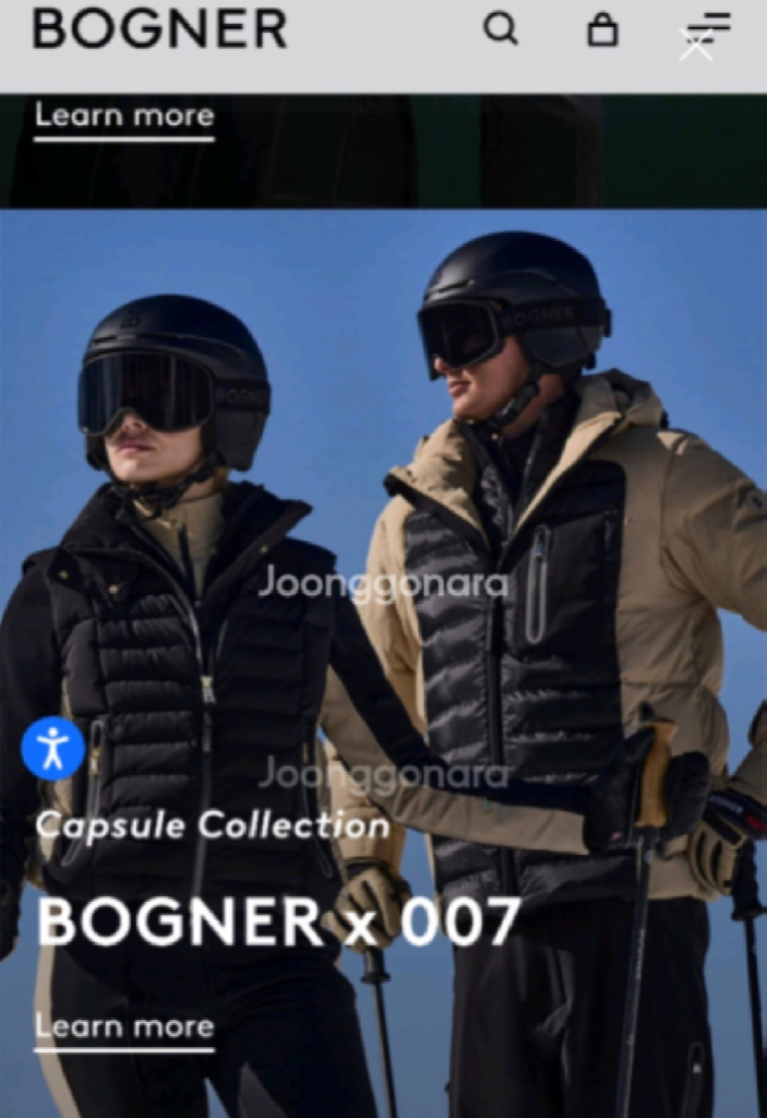 (가격인하) 정품 독일 Bogner 보그너 원피스 스키복 / SIZE 38 이미지