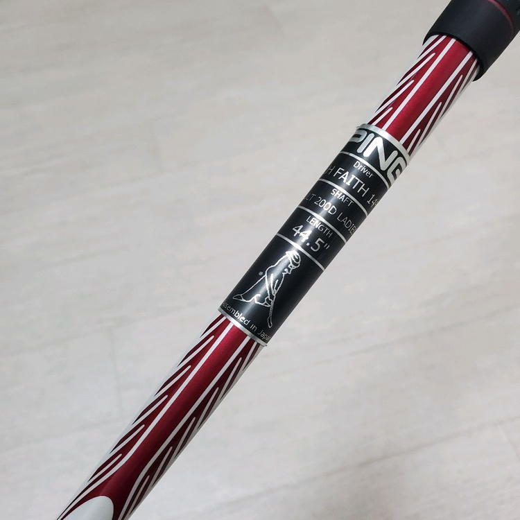 왼손용 여성 핑 Faith 드라이버 14도 L 골프채 골프클럽 이미지