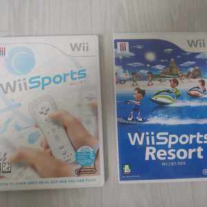 닌텐도위 wii 정품 위스포츠,위스포츠리조트 이미지