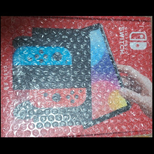 단순개봉새상품급)닌텐도 스위치 네온 OLED 풀박스+파우치,케이스 이미지