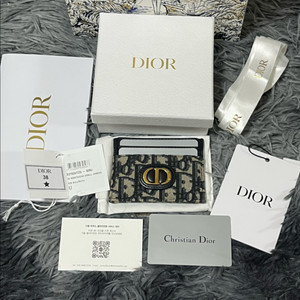 디올 오블리크 몽테인30 카드지갑 이미지