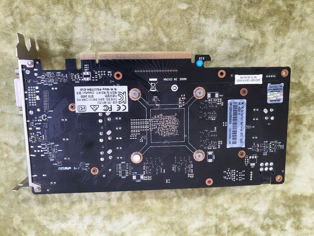 그래픽카드 GTX 1650 4g 그래픽카드 이미지