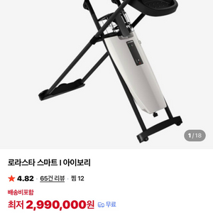 로라스타 스마트 I 스팀다리미 이미지