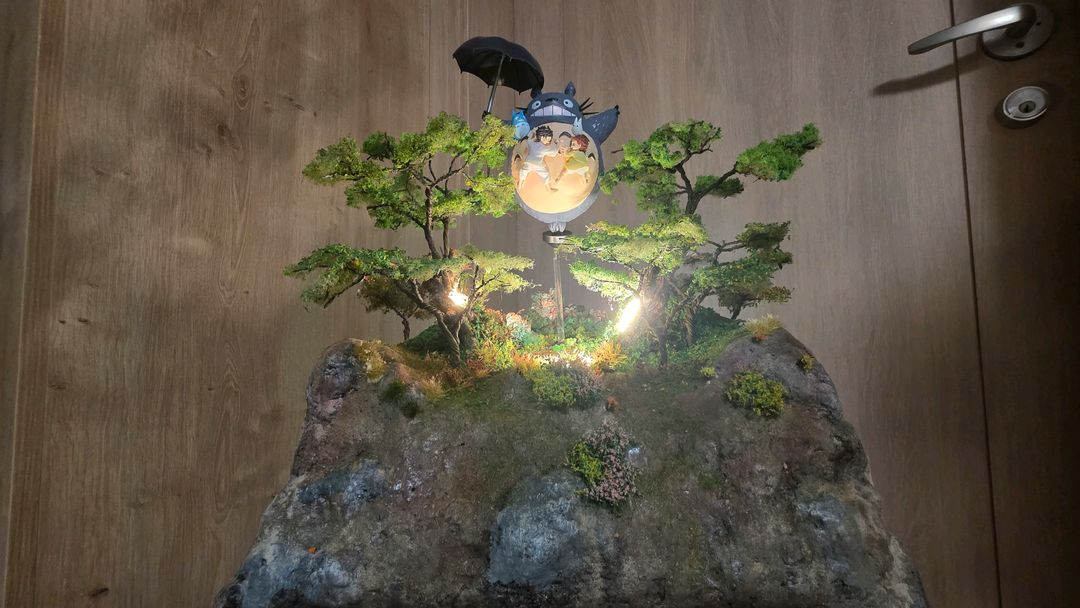 토토로 디오라마 이미지