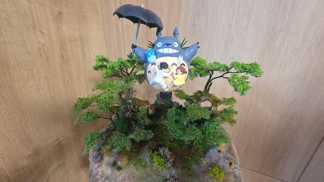 토토로 디오라마 이미지