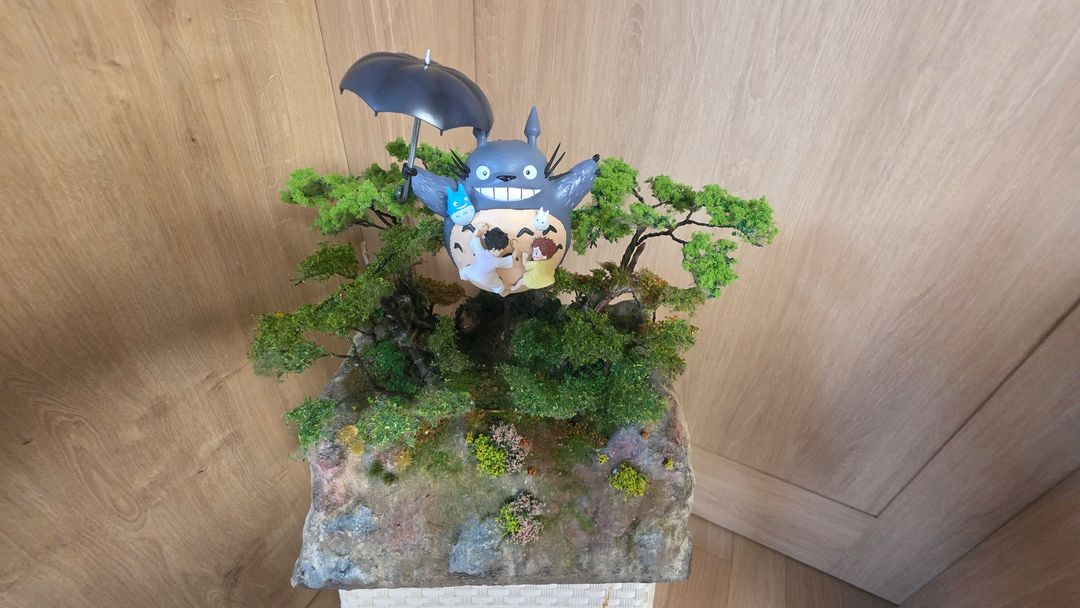 토토로 디오라마 이미지