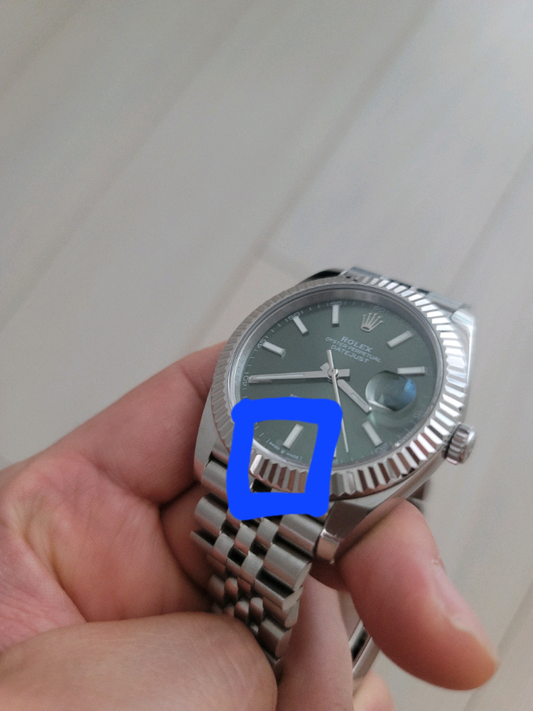 로렉스 데이저스트 그린 41미리 이미지