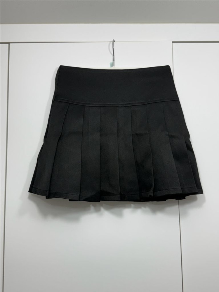 글로우제이드 미니 테니스 스커트 블랙 s 이미지