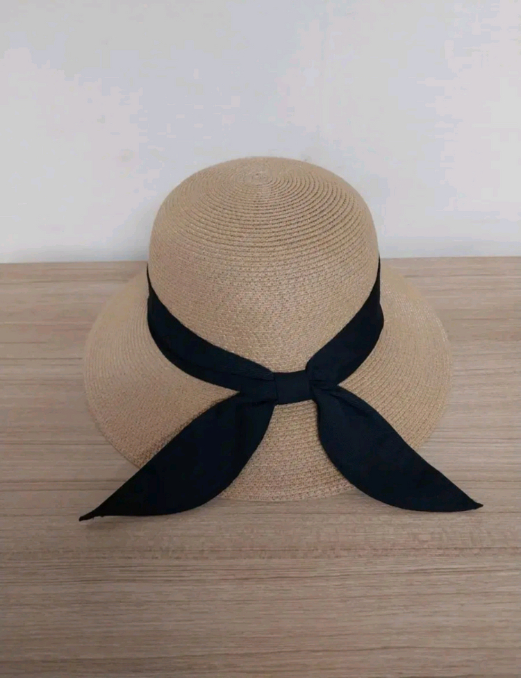 여성 여름 지사 비치모자, 버킷햇, 밀짚모자 이미지