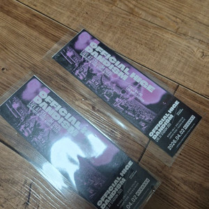 오피셜히게단디즘 메가박스 2주차 특전 무비티켓 이미지