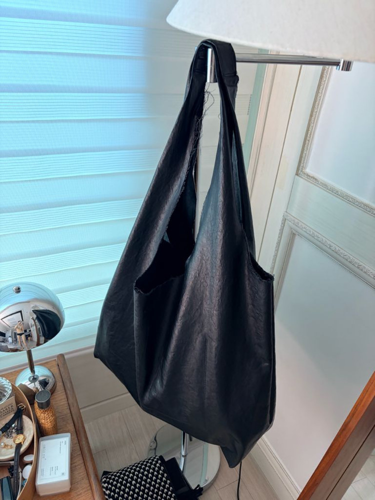 쿠어 빈들 토드백 블랙(보부상 큰 가방) 2회착 이미지