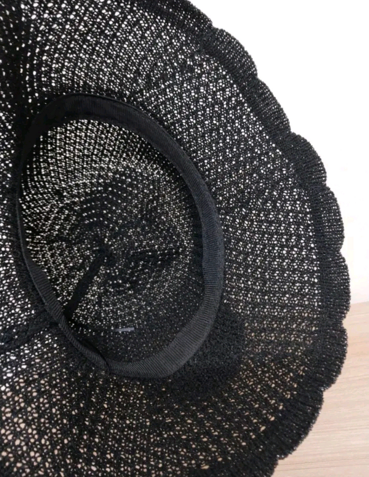 여성 사파리 버킷햇, 밀짚모자, 챙넓은모자, 비치웨이브 이미지