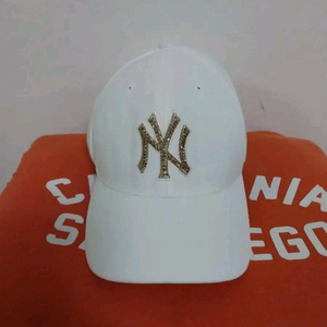 여성 MLB 큐빅 로고 야구모자, 볼캡 (한정판) 이미지