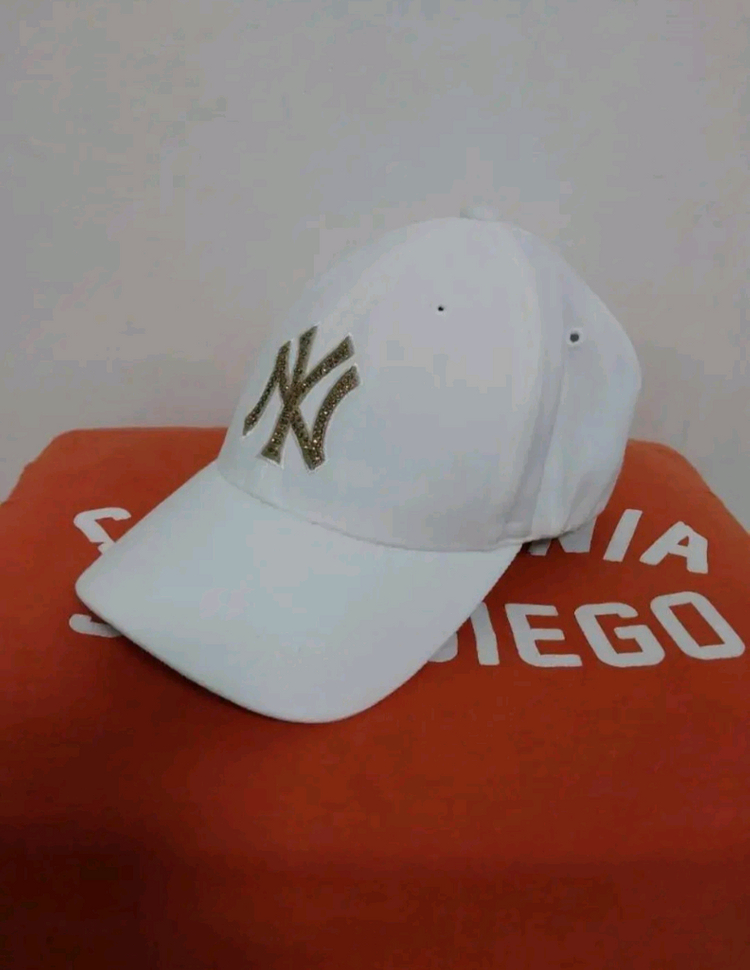 여성 MLB 큐빅 로고 야구모자, 볼캡 (한정판) 이미지