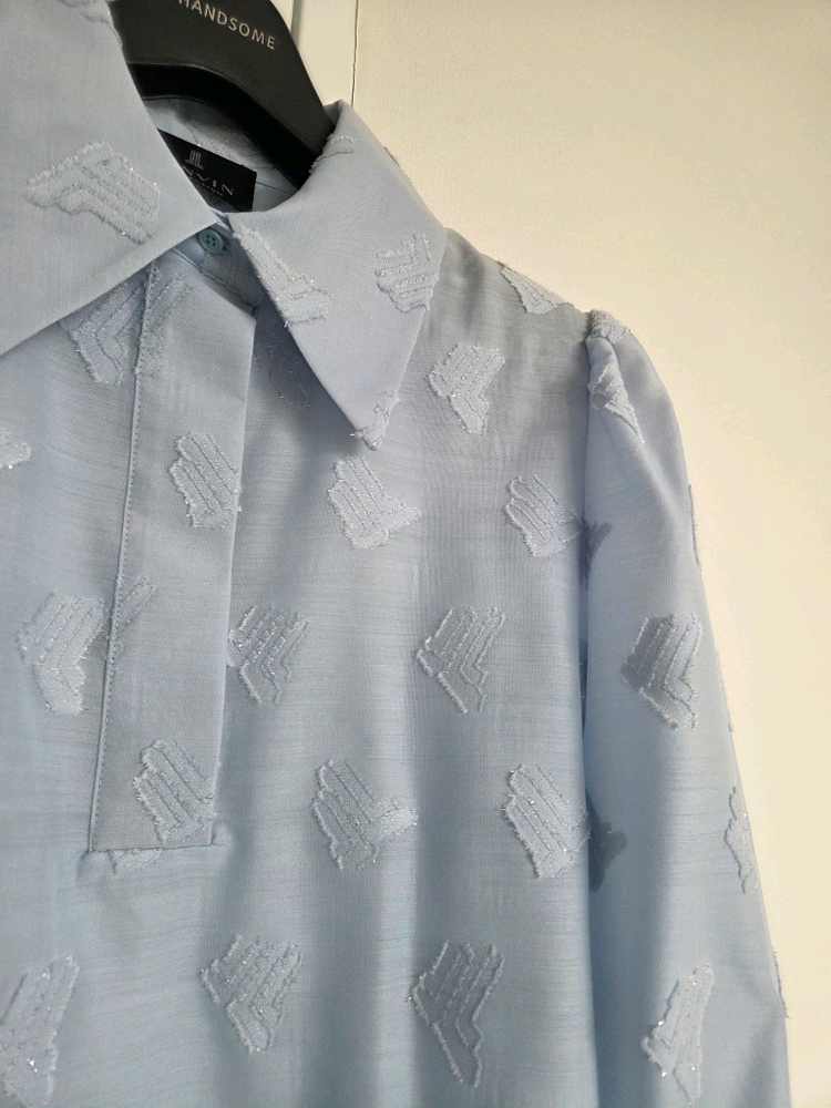 랑방 블라우스 조끼 세트 이미지