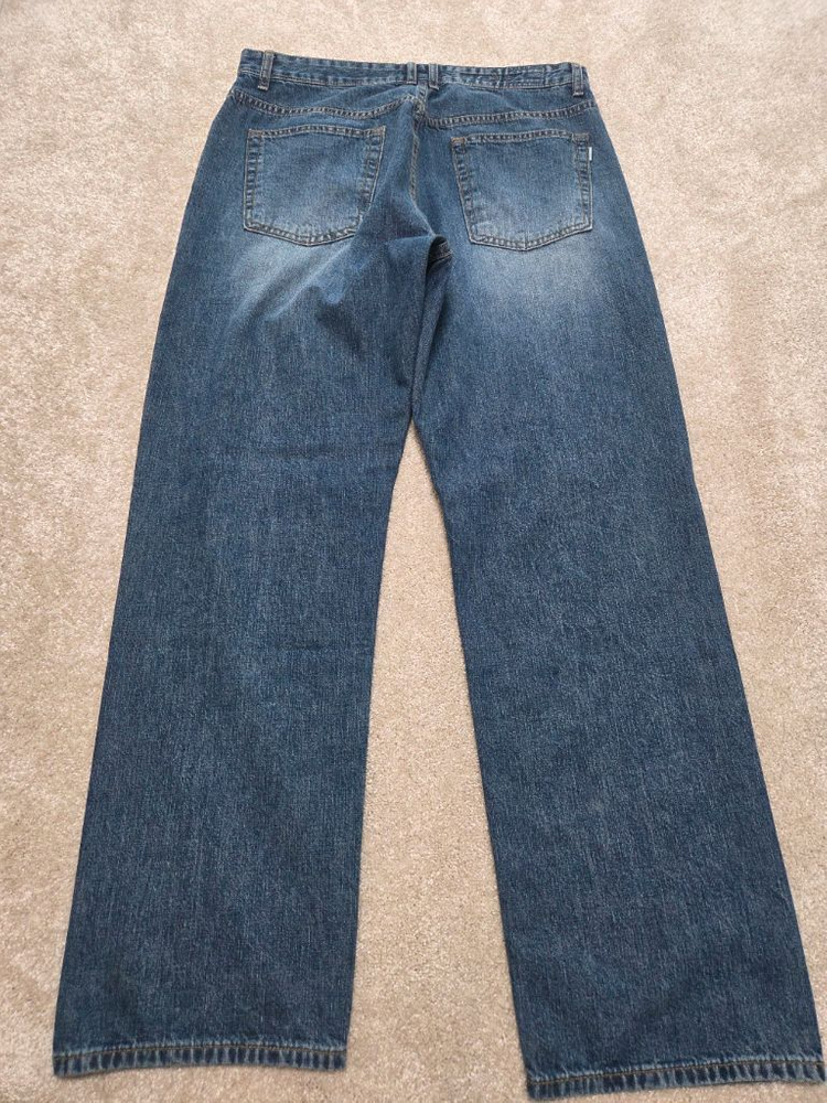 [새상품] 인더로우(INTHERAW) 5PK 슬럽 데님 유즈드 블루 32사이즈 이미지