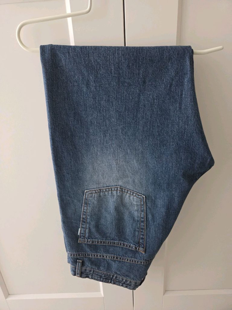 [새상품] 인더로우(INTHERAW) 5PK 슬럽 데님 유즈드 블루 32사이즈 이미지