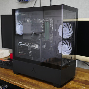 게이밍 PC 본체 라이젠5 7500F 32GB RTX5060 SSD1TB 게임용 컴퓨터 이미지