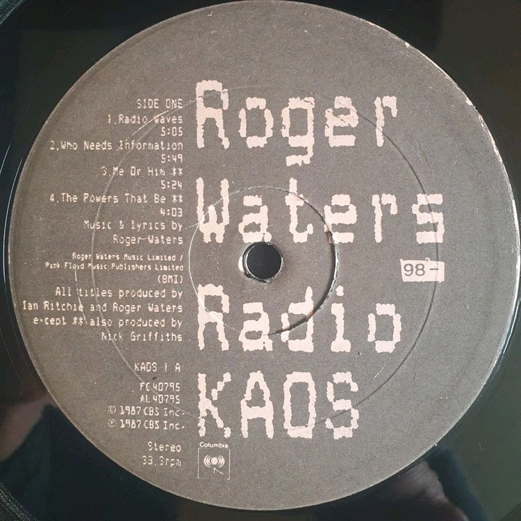 ROGER WATERS LP 3장 이미지