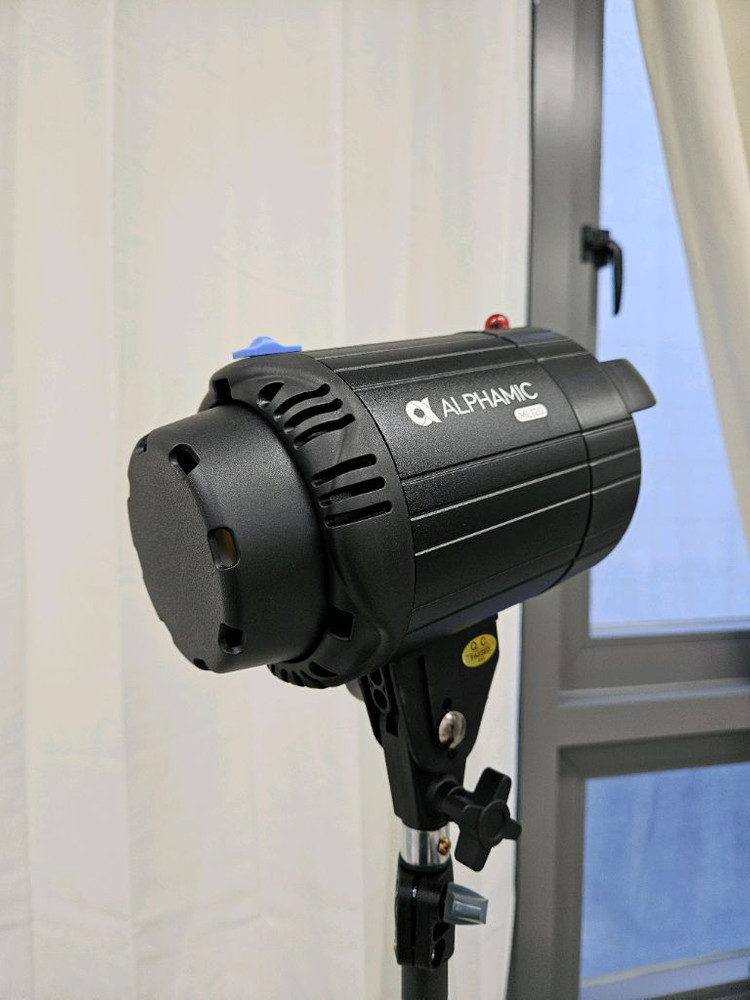 알파믹 120W LED 지속광 촬영조명 소프트박스 강화 스탠드 세트 이미지