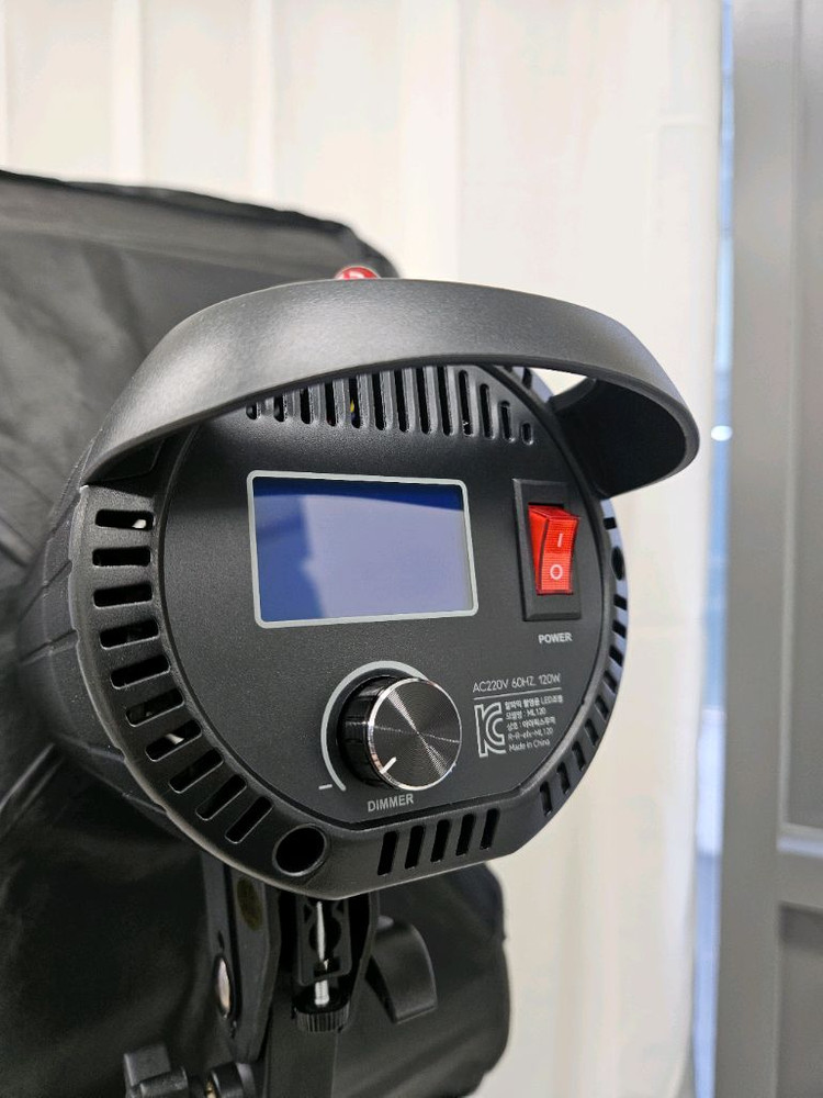 알파믹 120W LED 지속광 촬영조명 소프트박스 강화 스탠드 세트 이미지