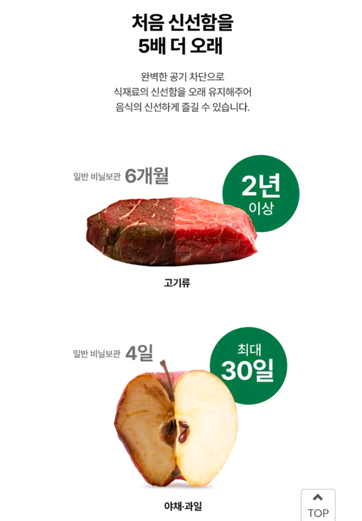 푸드세이버 진공포장기 새것 이미지