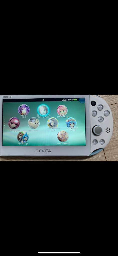 소니 PS비타 PS Vita 2세대 256GB 라이트 블루 팝니다. 이미지