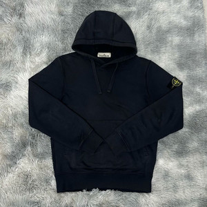 [21년식/정품] 스톤아일랜드 네이비 후드티 이미지