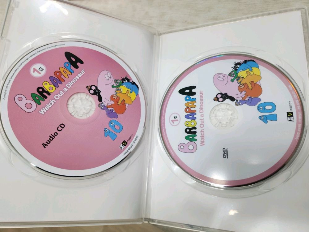 바바파파 영어교육용 DVD 세트 이미지
