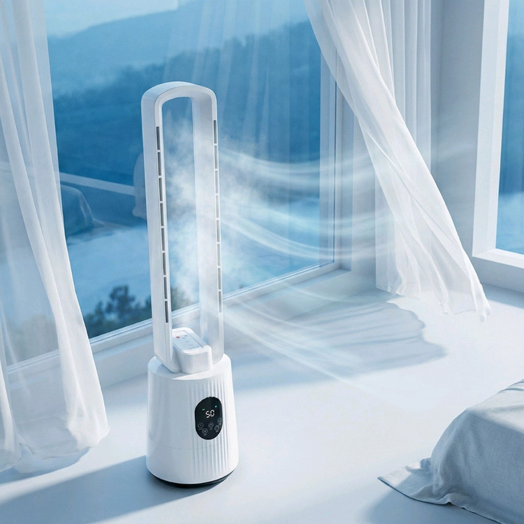 더 엘라라 맥스 날개없는 선풍기 DCF-NAWWR 이미지