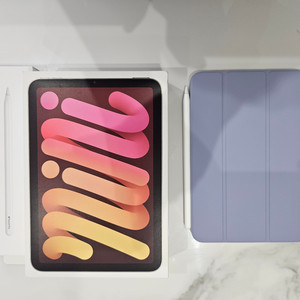 아이패드미니7 128gb wifi + 애플펜슬프로 + 정품폴리오케이스 이미지