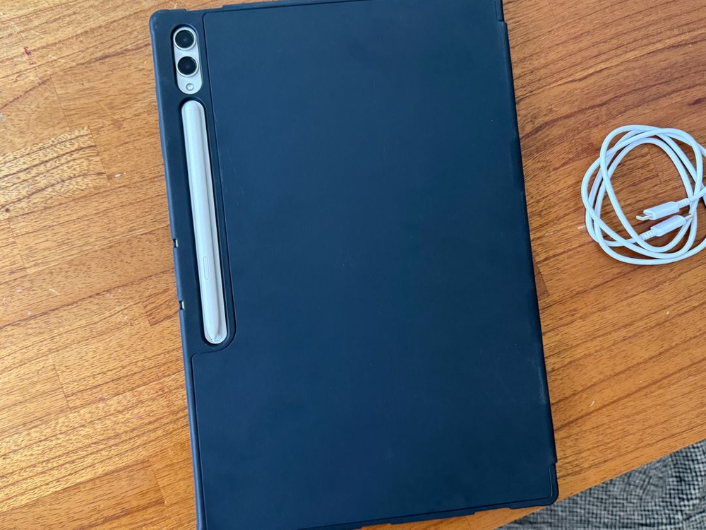 갤럭시탭 S9 울트라 512G S급 베이지 + 케이스 판매 이미지