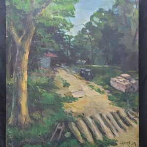 이청자 1985년 유화그림 20호 이미지